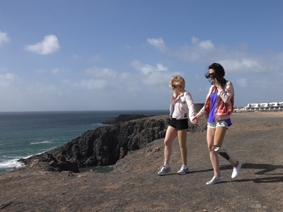Laura & Monika - Walking with prostheses
 4k
